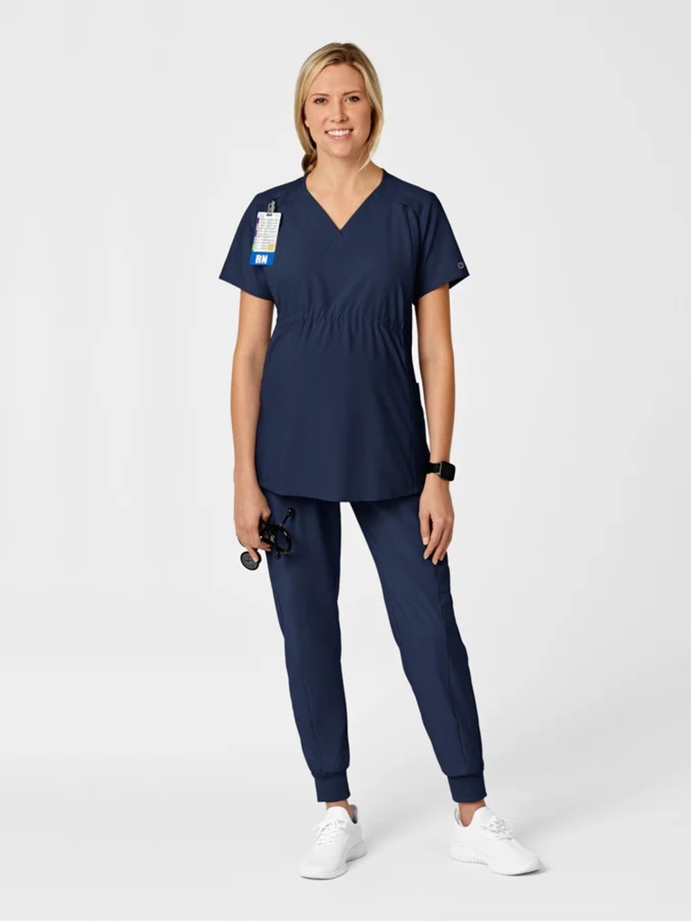 WonderWink Gently Used Maternity Scrub Top and Jogger Set